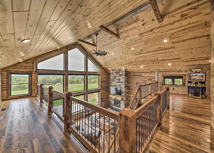 W/ Wraparound Porch & Game Room! Galena