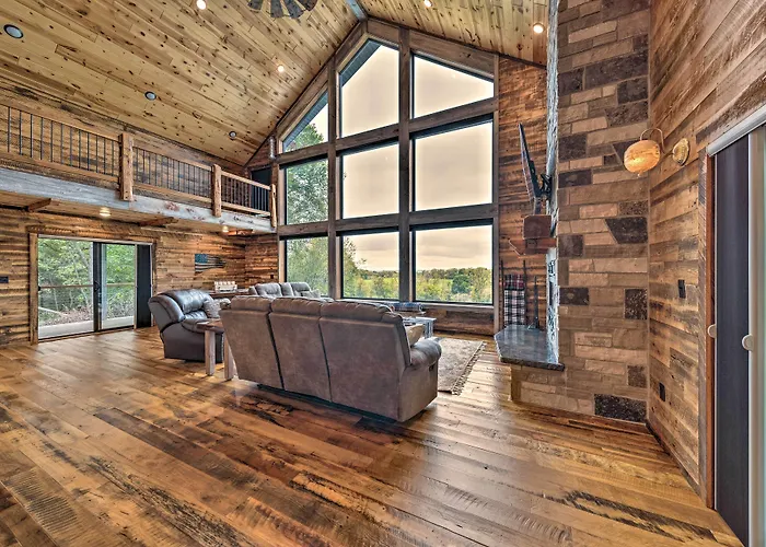 W/ Wraparound Porch & Game Room! * Galena